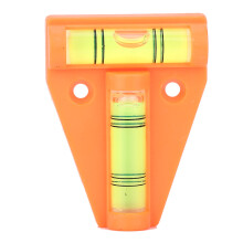 T-Level-Wasserwaage mit Loch für Kamera (Orange)