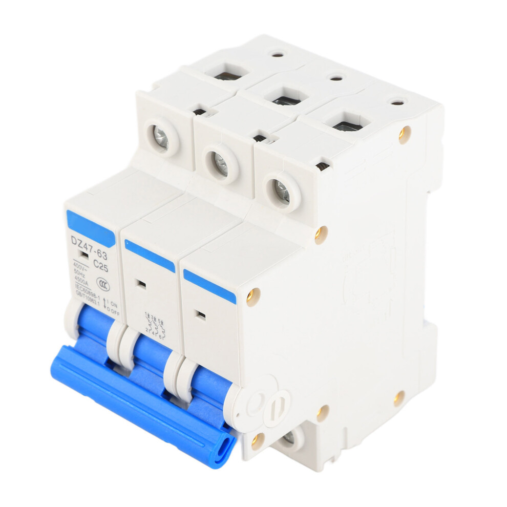 Dz47-63 C25 3P 25A 400V Miniature Rccb 323163237329