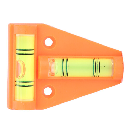 T Level Bubble Measuring Tool with Hole for Camera (Orange) 2