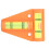 T Level Bubble Measuring Tool with Hole for Camera (Orange) 2