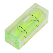 5x 15x15x40mm Mini-Wasserwaage mit Libelle