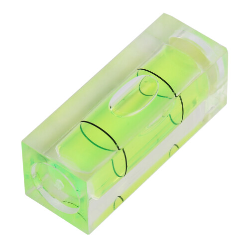 5x 15x15x40mm Mini-Wasserwaage mit Libelle
