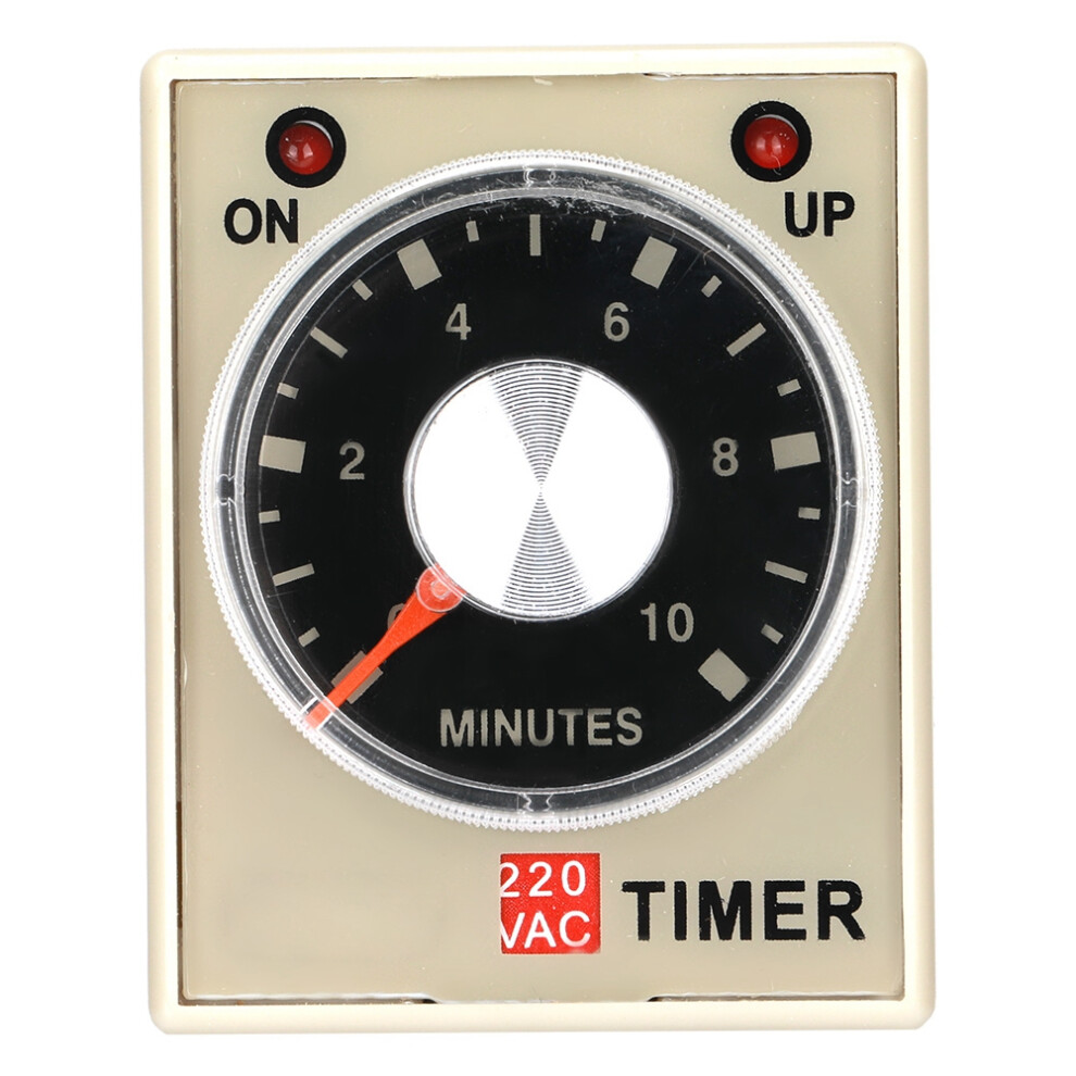 220Vac 10 Minutes Power On Delay Timer Time Relay Ah3-3(10M) 323163237411