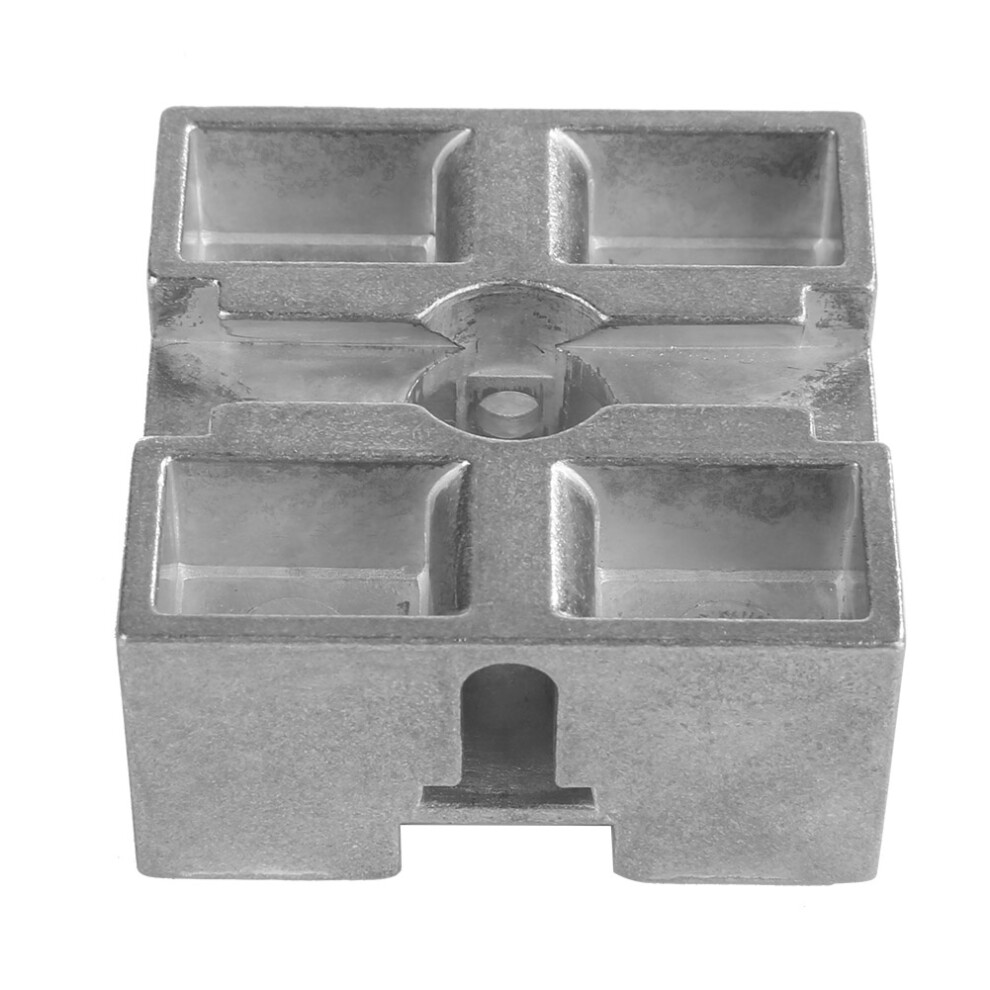 Zinc Alloy Electroplating Metal Central Block 50x50mm Z030M