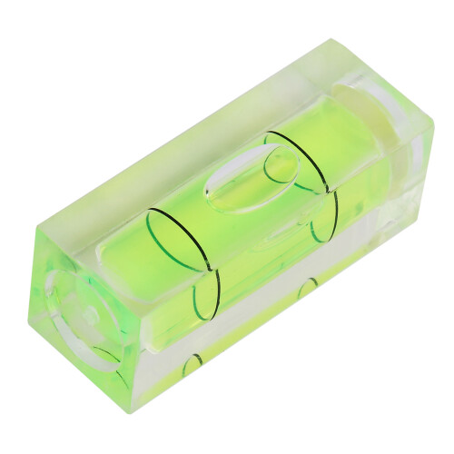 5x 15x15x40mm Mini-Wasserwaage mit Libelle 1