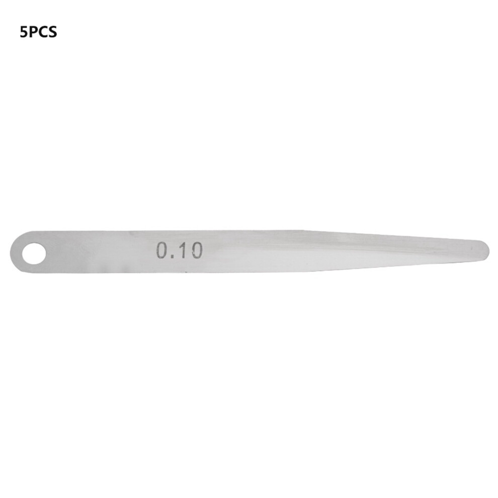 5Pcs 0.1Mm Feeler Gauge Metric Thickness Gage Tool 323163237558
