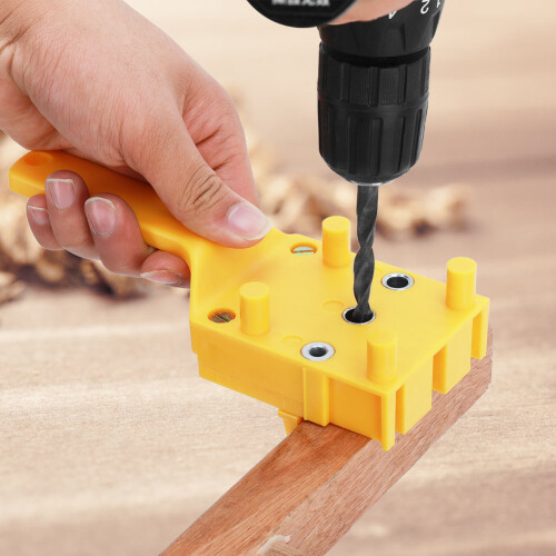 Woodworking Dowelling Jig Drill Guide Hole Saw Tools 2