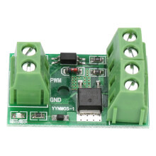 MOS-FET-Treibermodul 3-20V auf 3.7-27VDC, 10A PWM