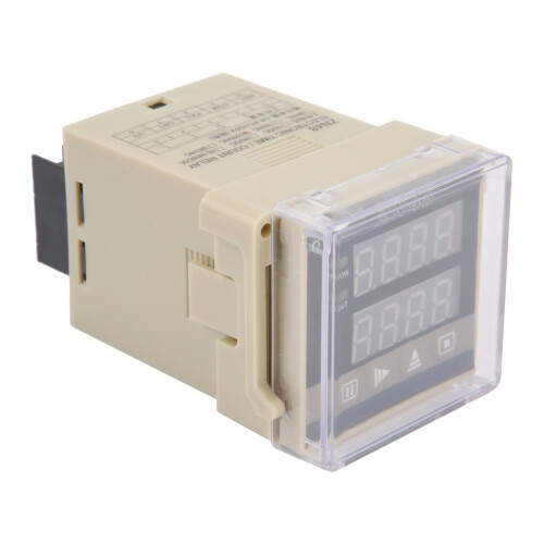 ZN48 Digital Time Relay Counter Rotating Speed Frequency Meter AC220V 1