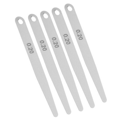 5x 0,2/0,3mm Edelstahl-Messschieber Schweißwerkzeug 1