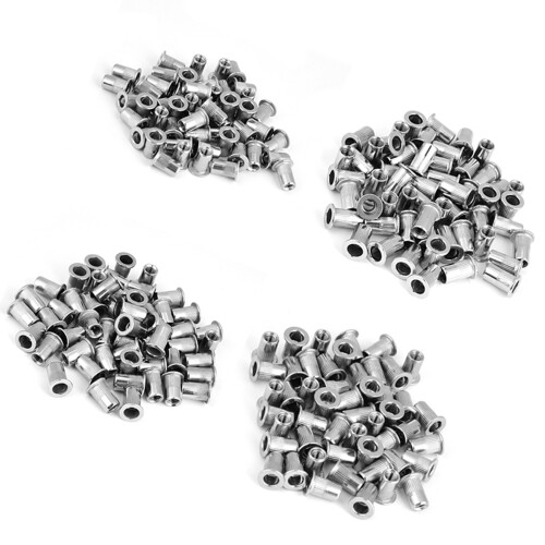 200 Stk M3-M6 304 Edelstahl-Innengewindebuchsen 2