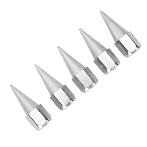 5PCS Metal Grease Tip Nozzle Fitting Nipple for Grease Gun 1
