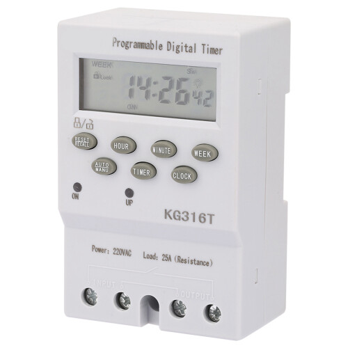 KG316T Digitaler Mikrocomputer-Timer-Schalter programmierbar 2