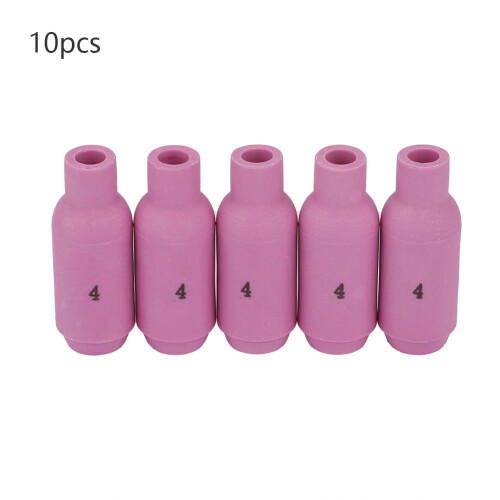 10pcs Ceramic Nozzle Cups #4-#8 for WP-17/18/26 TIG Torch 6.5mm