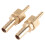 2x Messing-Rohrverschraubung Reduzierstück 4-8mm 4
