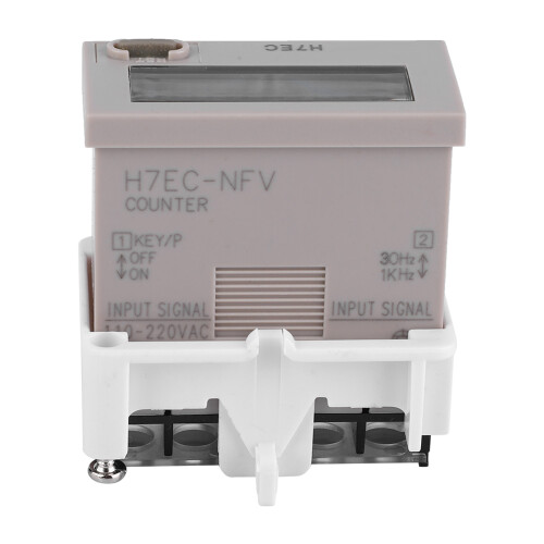 H7EC NFV AC Digitalzähler 8-stellig LCD 1