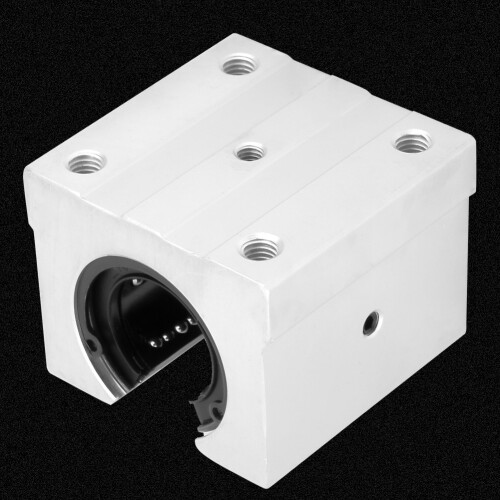 SBR30UU 30mm Aluminium Linearführungsblock offen 1