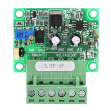 3.3V PWM to 0-5V Voltage Converter D/A PLC Module