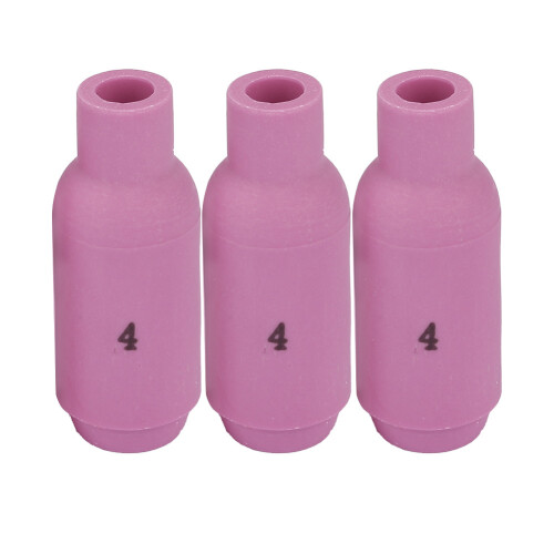 10pcs Ceramic Nozzle Cups #4-#8 for WP-17/18/26 TIG Torch 6.5mm 1