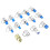 14pcs Hydraulic Pressure Test Coupling Adapter Set for System 5