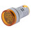 LED DC Voltmeter Digital Display Rundsignallicht Gelb 4