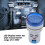 LED DC Voltmeter Digital Display Rundsignallicht Blau 4