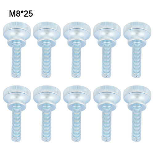 10x M8 verzinkte Flachkopfschrauben M8*25