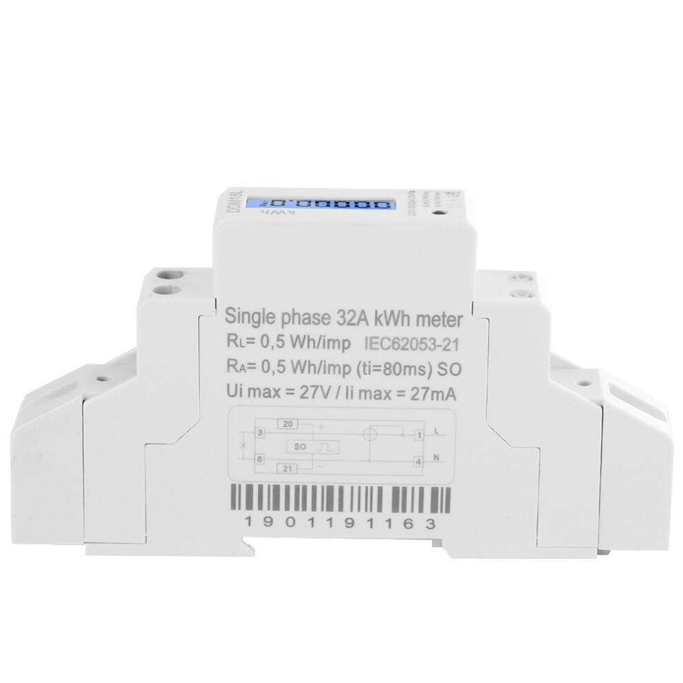 1P Lcd Digital Single Phase Energy Meter 323163236858