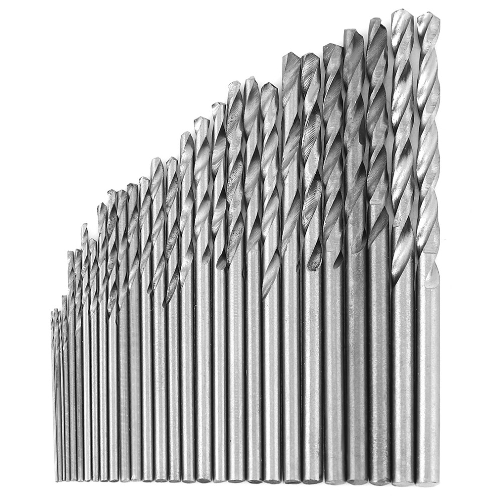 16 Pcs 0.8-1.5Mm Hss Straight Shank Electrical Tool Twist Drill Bits 323163226088