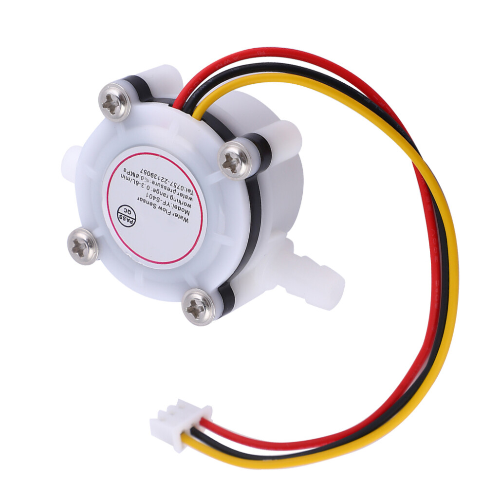 1Pcs Water Hall Flow Effect Sensor Control Flowmeter With Barb Joint 323163226118
