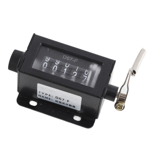 D67F 5-stelliger mechanischer Reset-Händezähler 2