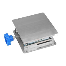 Edelstahl-Scherenständer 100x100x160mm Blau