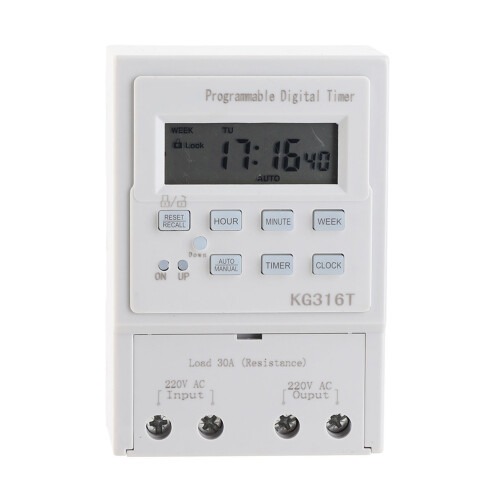 Mini-Timer-Schalter 220V 1W 30A Digital