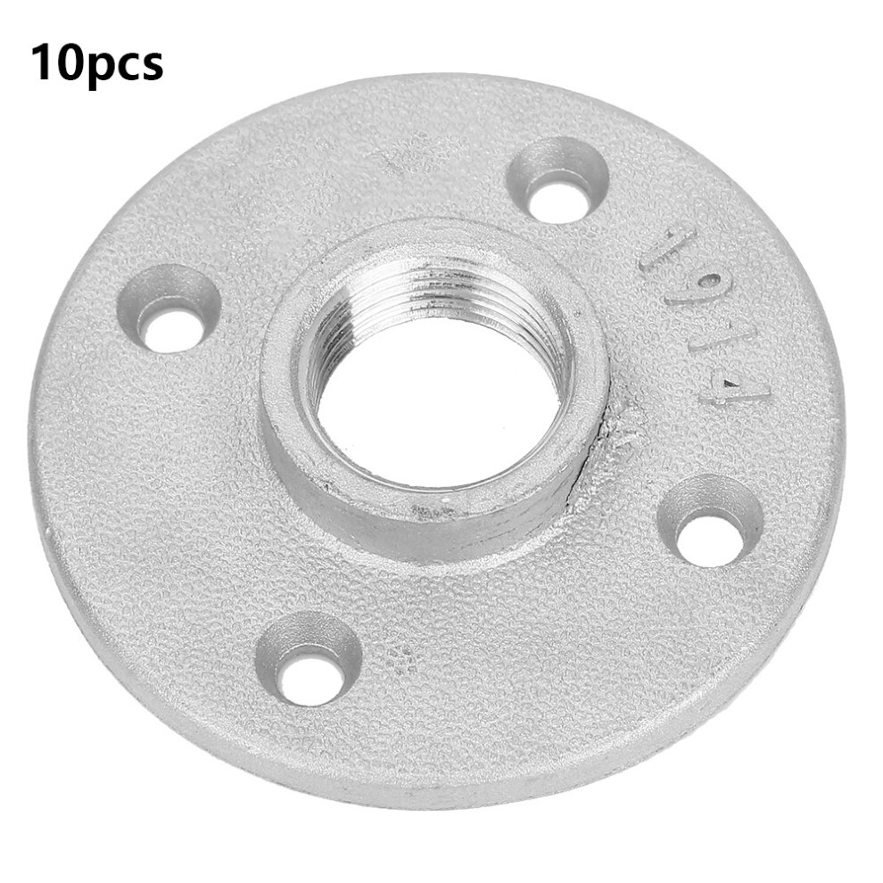 10Pcs Dn20 4 Holes Flange Base 3/4'' British Thread 323163226149