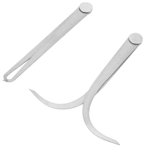 2x 6" Edelstahl-Schublehren Messwerkzeug-Set 1