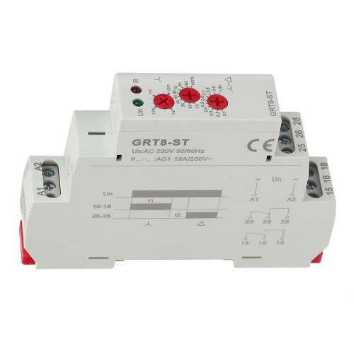 GRT8-ST Stern-Dreieck-Timer Weichstarter AC380V-415V 2