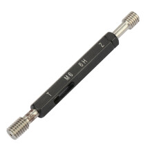 Stahl-Gewindelehre M6*1.0 Messwerkzeug