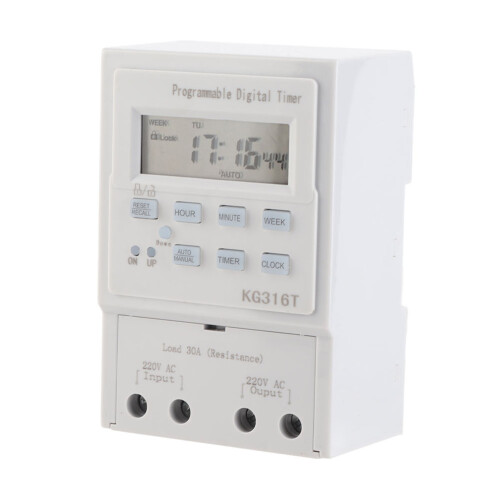 Mini-Timer-Schalter 220V 1W 30A Digital 1