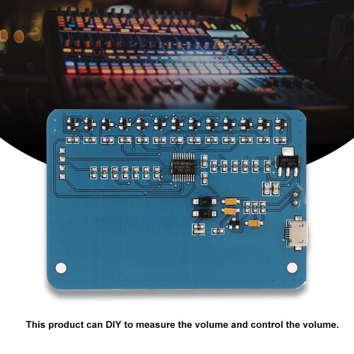 DIY LED Electronic Audio Volume Indicator Voice activated Melody Lamp 1