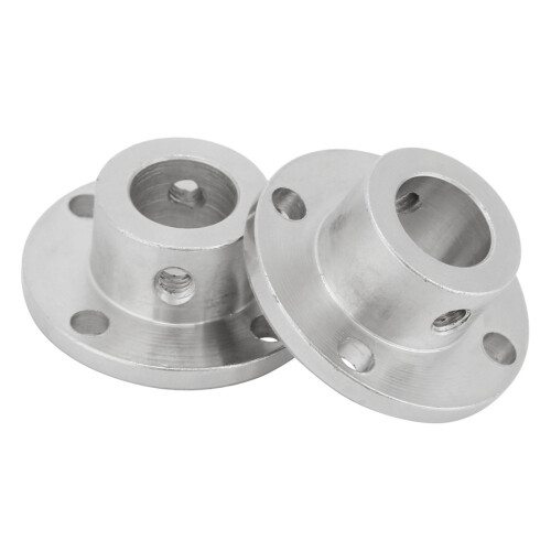 2x M4 Flansch-Kupplung ID 12mm OD 18mm 2