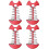 Raindrops Heringe Für Camping Aluminiumlegierung 4 Rot 3