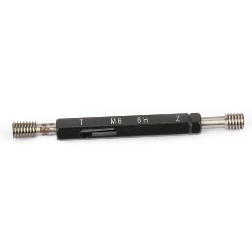 Stahl-Gewindelehre M6*1.0 Messwerkzeug 1