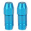 2PCS Flat Nozzle Grease Gun Fitting Accessories(Blue) 1