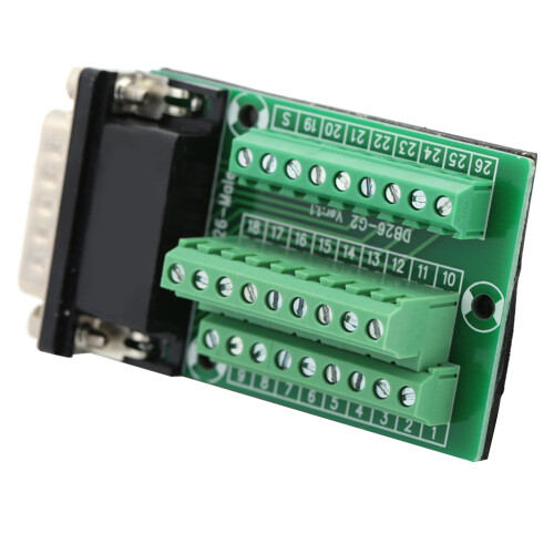 DB26 Stecker-zu-PCB-Terminal-Breakout-Board 1