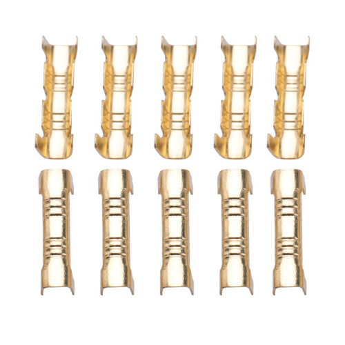 100pcs Docking Connector Terminals 0.5-1.5mm Square