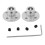 2x M3 Steife Flansch-Kupplung ID 6mm OD 10mm 1