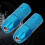 2PCS Flat Nozzle Grease Gun Fitting Accessories(Blue) 3