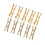 100pcs Docking Connector Terminals 0.5-1.5mm Square 3