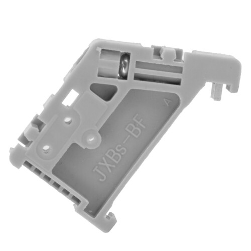 50x 35mm DIN-Halteschiene Endstopper grau (Modell 13) 1