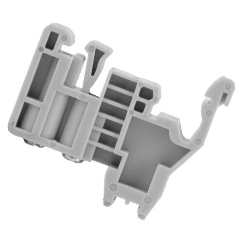 50x 35mm DIN-Halteschiene Endstopper grau (Modell 12) 2